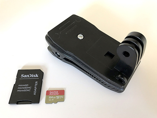 GoPro HERO5 SESSION 64GBマイクロSD, 純正付属品つき