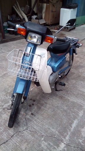 ★ありがとうございました★ホンダ スーパーカブ50★C50 SUPER CUSTOM ブルー★現状渡し★