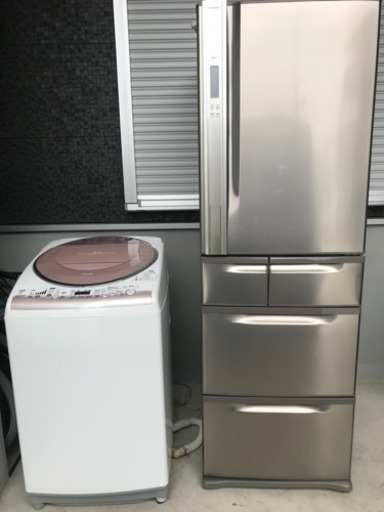TOSHIBA冷蔵庫と洗濯機