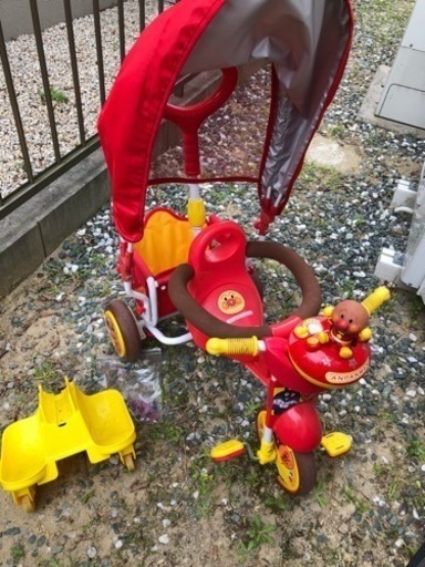 取引中  5/5まで‼︎ アンパンマン  三輪車