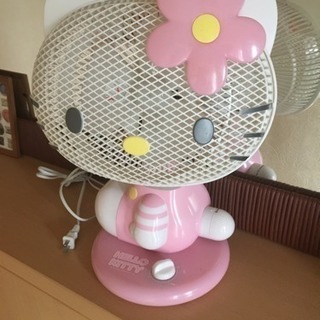 可愛いキティちゃん扇風機