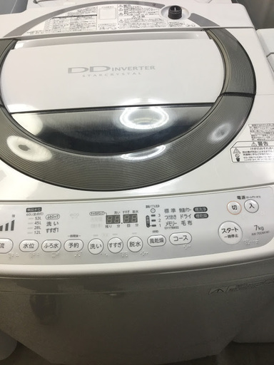 【送料無料・設置無料サービス有り】洗濯機 TOSHIBA AW-70DM 中古