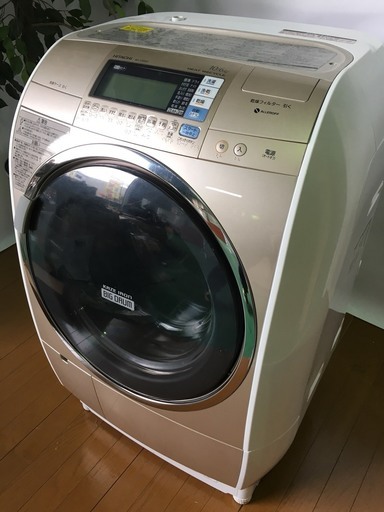 日立 HITACHI ドラム式洗濯乾燥機 BD-V9500R 2013年製 洗10kg/乾6kg