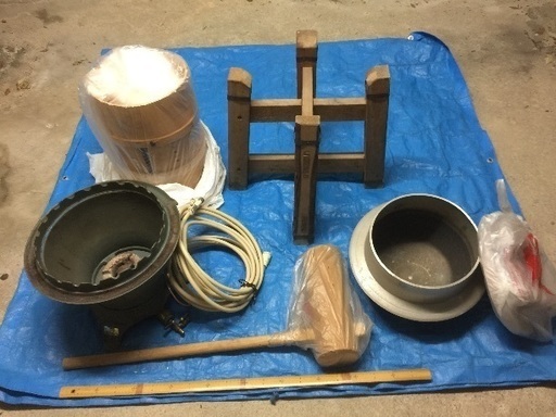 餅つき道具一式 石うすは無し とし 千里中央の生活雑貨の中古あげます 譲ります ジモティーで不用品の処分