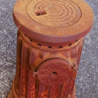 レトロ　ロケットストーブ