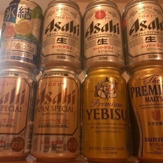 ※交渉中 ビール（350ml）x 8本