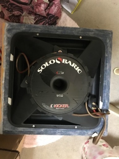 KICKER(キッカー)SOLO BARIC サブウーハー【38cm】S15L7 現品