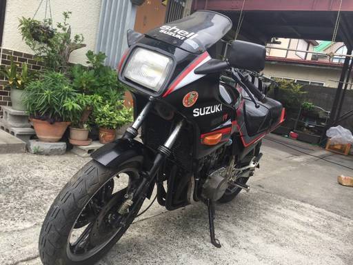 値下交渉有！超希少車 実働 GSX400FW 後期Ⅱ型 書類・鍵付き　希少当時物アウトバーン集合管付き