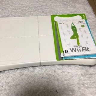 wii fit バランスボードとソフト
