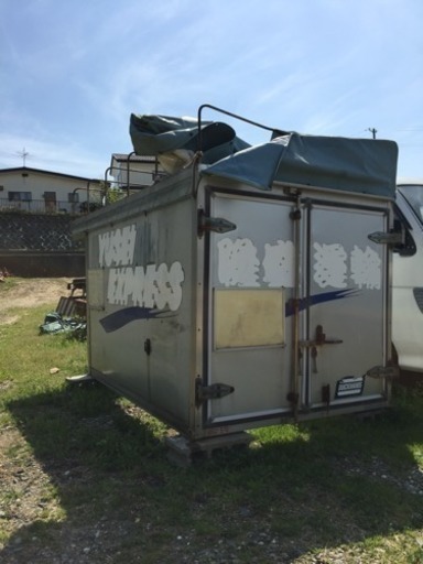 軽トラック荷台用コンテナ^ ^