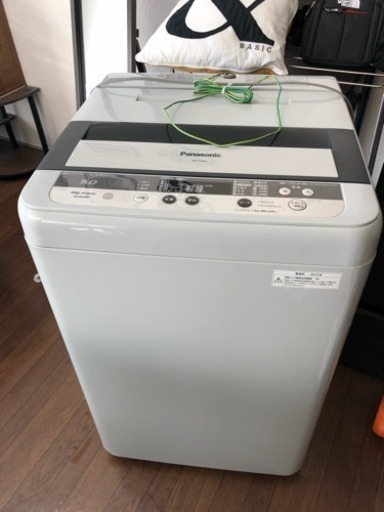 Panasonic 洗濯機 5k.g 2013年製
