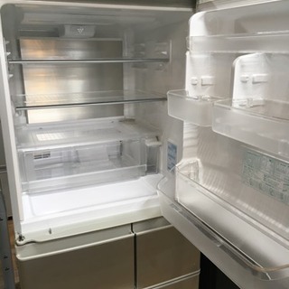シャープ 5ドア冷蔵庫　どっちもドア　中古