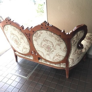 インテリア フランスアンティーク セティ ソファ アームチェア