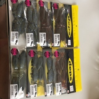 品薄 デプス ブルフラット 3インチ 3.8インチ ワーム ルアー