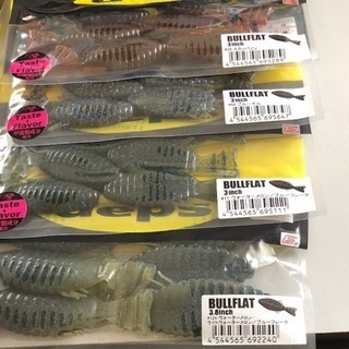 品薄 デプス ブルフラット 3インチ 3.8インチ ワーム ルアー