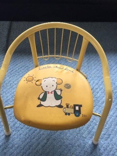 子供用パイプ椅子 ユキ 甲斐のベビー用品 ベビーラック ベビーチェア の中古あげます 譲ります ジモティーで不用品の処分