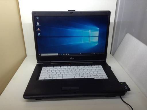 7000円●I7●富士通　FMV-A8280●Windows10 64bit メモリ2ギガ DVDRW●Core2Duo P8700 2.53ギガ HDD80GB●office2013互換対応