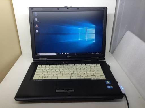 激安6,000円!!Windows10●ネット、ＤＶＤ再生、Youtube対応●富士通　FMV-A8295●Windows10 64bit メモリ2ギガ DVD●Core2Duo P8700 2.53ギガ HDD80GB●office2013互換対応