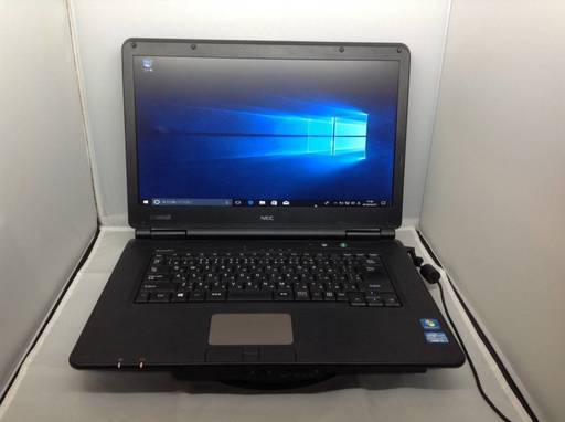 15000円●J7●NEC VK25TX-F●Windows10 64bit メモリ4ギガ DVDRW●i5 3210M 2.50ギガ HDD250GB●office2013互換対応