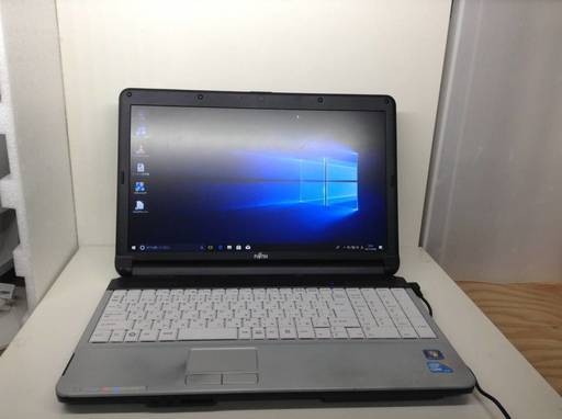 10000円●G19●富士通　LIFEBOOK A530/AX●Windows10 64bit メモリ4ギガ DVDRW●i3 M350 2.27ギガ HDD160GB●office2013互換対応