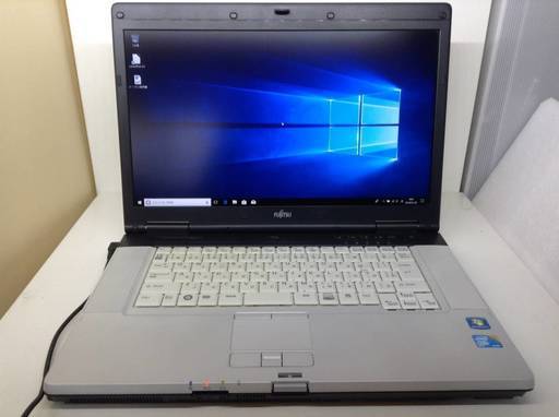 10000円~●I2●富士通　LIFEBOOK E780/B●Windows10 64bit メモリ2ギガ●i5 M560 2.67ギガ HDD300GB●office2013互換対応