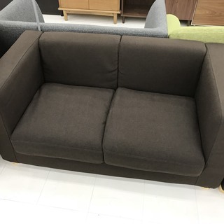 取りに来ていただける方限定！無印良品の2人掛けソファのご