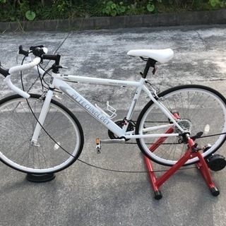 取引中 ロードバイク 梅雨の時期のトレーニングに💕