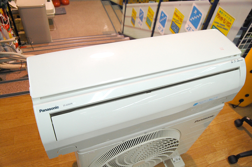 ルームエアコン CS-223CFR-W パナソニック 13年製 6畳用 札幌市 清田区