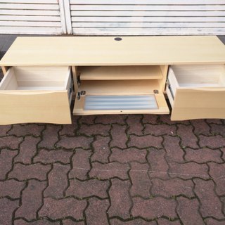 NDstyle(野田産業) テレビボード IV-AV150L タモ材 NDstyle(野田産業) テレビボード IV-AV150L タモ材 bf-073_1.jpg