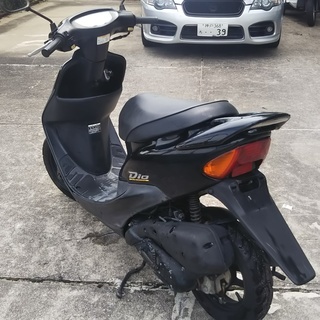 ホンダライブディオAF34 黒 ZXの羽根付