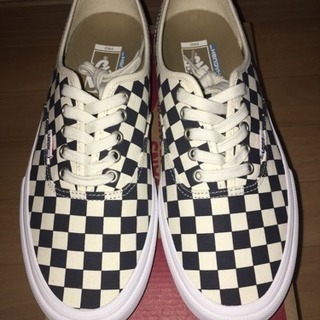 GW限定値下げ VANS オーセンティックプロ チェック 新品 ２７㎝