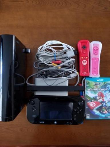 Wii U　プレミアムセット本体(黒)32GB　マリオカート8セット