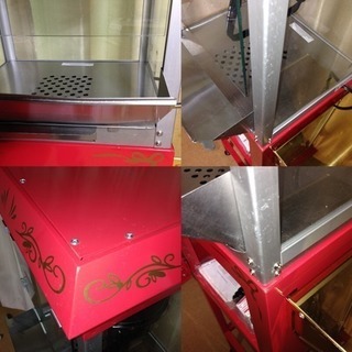 米国 グレートノーザン製 8オンス ポップコーン機 カート付き