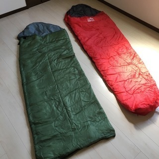 【GW限定】寝袋2種（夏用／冬用）