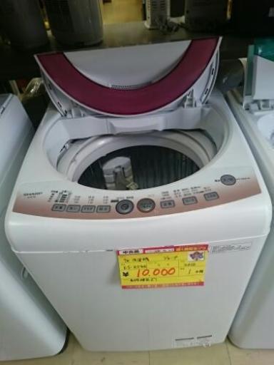 シャープ洗濯機7K ES-KS50K 2010年製 (高く買取るゾウ中間店)