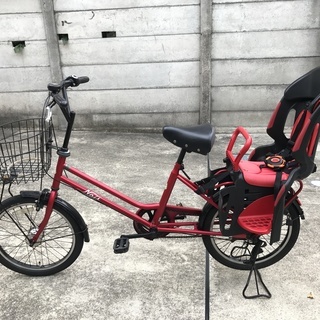 【中古】子乗せ自転車（OGKチャイルドシート付）NOiSノイズバイク製