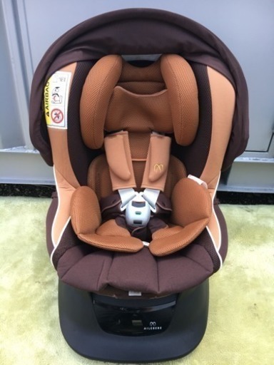 AILEBEBE エールべべ クルットNT2 シナモンブラウン　シートベルト Amazon.co.jp: エールベベ チャイルドシート 新生児 から シートベルト