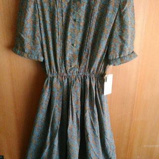 ワンピース👗【未使用品】昭和レトロワンピース