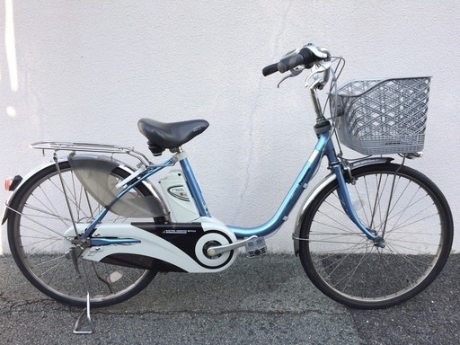 パナソニック　ビビ　EX　新基準　24インチ　ナチュラ　アシスタ　神戸市　電動自転車　地域限定