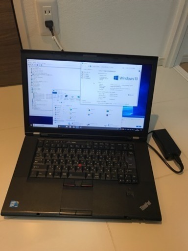 Lenovo ThinkPad T510 Corei5(2.4Ghz)RAM4GB Win10Pro 1803AprilUpdateノートPC