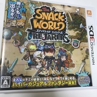 3DSスナックワールドトレジャラーズゲームソフト