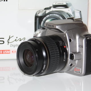 スマホに送れるWi-Fi SD付き☆Wレンズセット☆CANON EOS Kiss Digital
