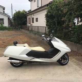 バイク ヤマハ マグザム 白 250cc