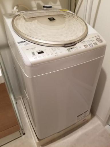 シャープ・ES-TX910・タテ型洗濯乾燥機 9kg