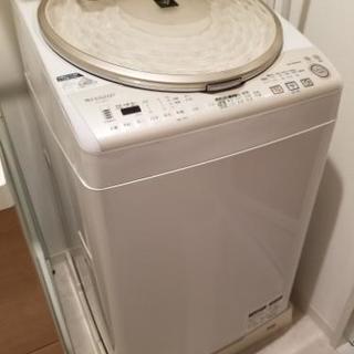 シャープ・ES-TX910・タテ型洗濯乾燥機 9kg