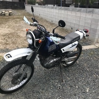 ジェベル200改 林道使用