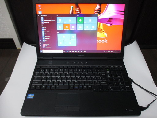 大幅値下げ！！【美品】東芝製 dynabook Satellite B552/H　CPU i3-3120M　Win10 Proリカバリー済 中古動作品