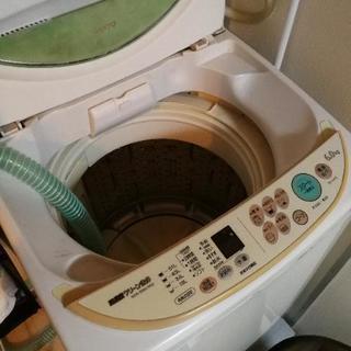 SANYO 洗濯機 6.0kg ASW-B60V + ランドリーラック