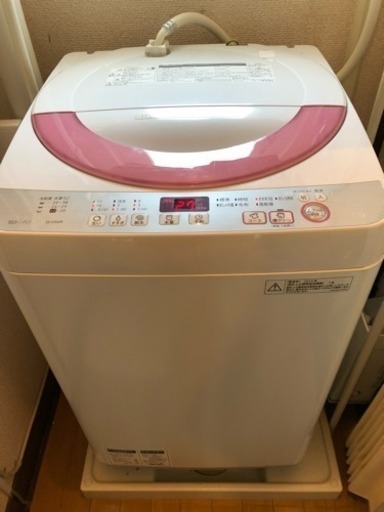 【受付中断中】SHARP 洗濯機 6kg 2016年製