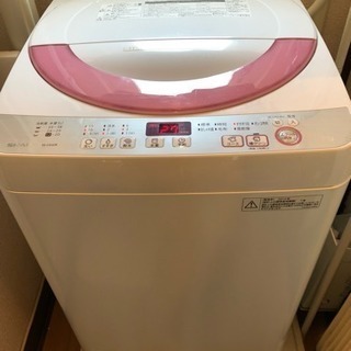 【受付中断中】SHARP 洗濯機 6kg 2016年製